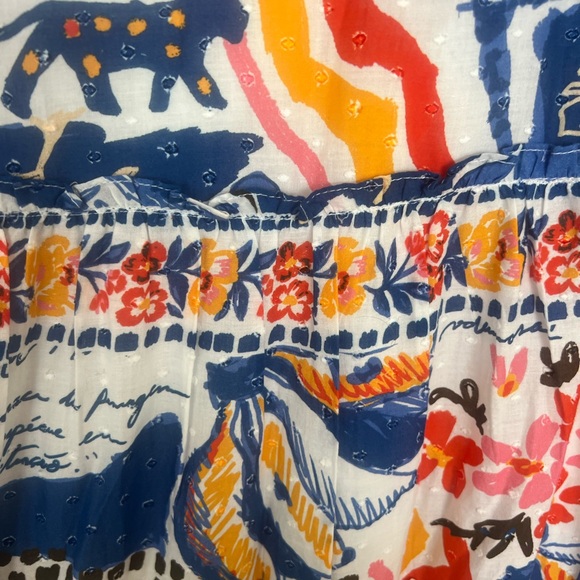 Farm Rio Tiered Farmers Market Skirt - Picture 2 of 5